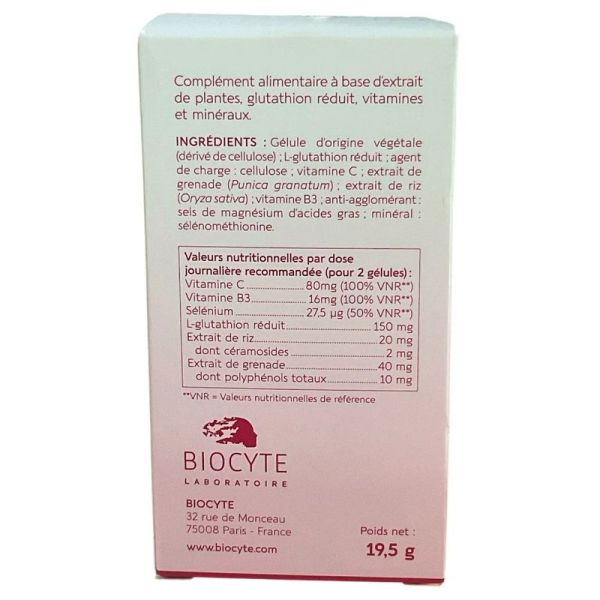 K-Beauty Glass Skin - 60 gélules