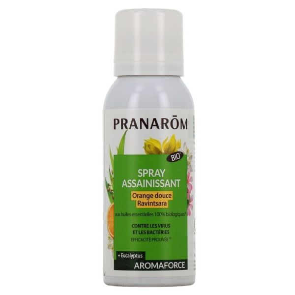 Aromaforce Spray Assainissant Orange Douce Ravintsara Bio - 150 ml