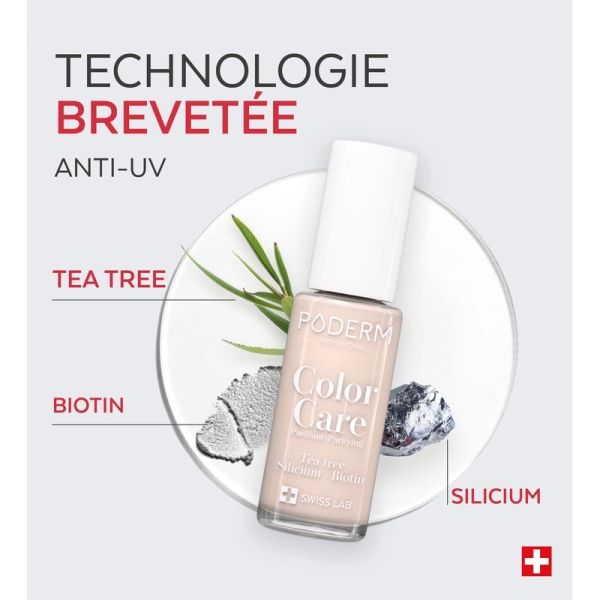 Vernis à ongles Color Care Rose Poudrée - 8 ml