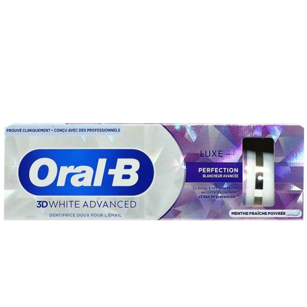 Oral-B Dent 3D White Advan Luxe 75Ml