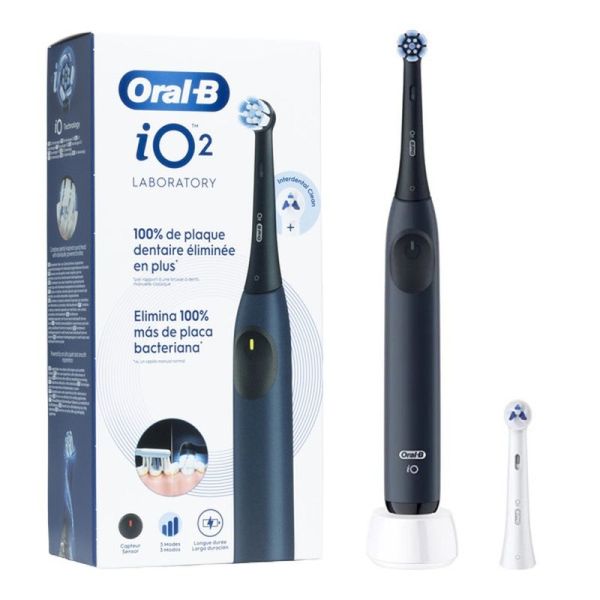 iO 2 - Brosse a dents electrique rechargeable Bleu