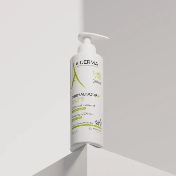 CICA-Gel moussant assainissant Dermalibour+ - 200 ml