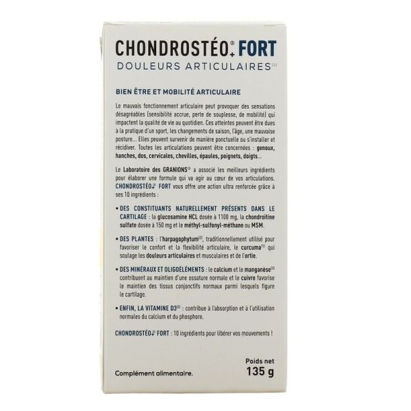 Chondrosteo+ Fort Articulations - 160 comprimés