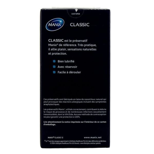 Classic Preservatifs - 24 Preservatifs