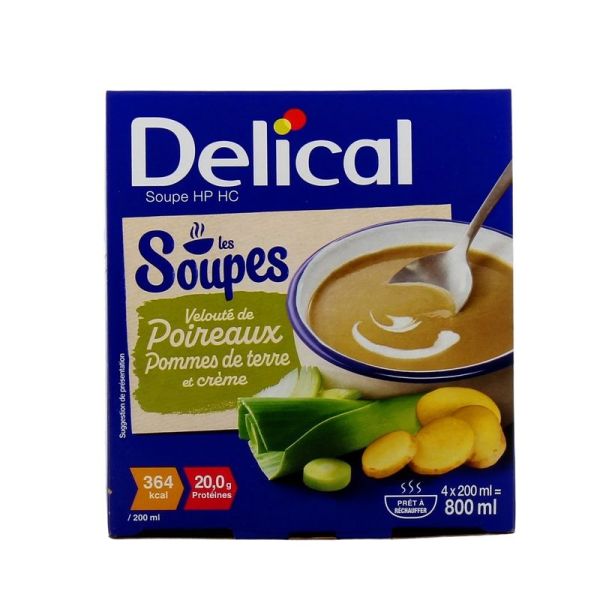 Veloute Poireaux Pommes de Terre - 4 x 200 ml