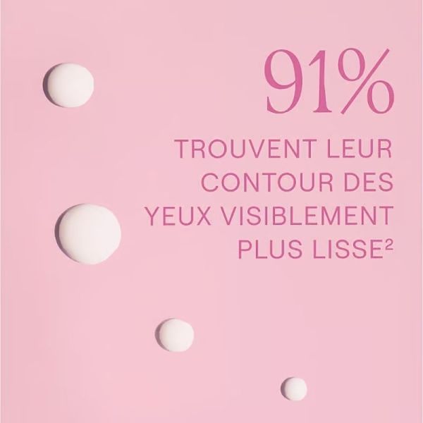 Contour des Yeux lissant Rose Musquée & Thé blanc - 12 ml