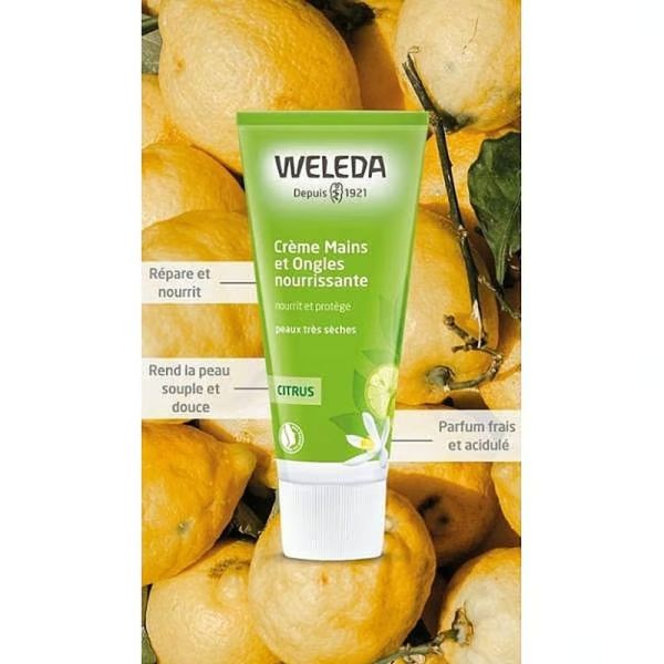 Crème nutritive Mains et Ongles au Citrus - 50 ml