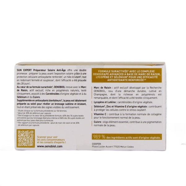 Sun Expert Protection Antioxydante - 60 capsules