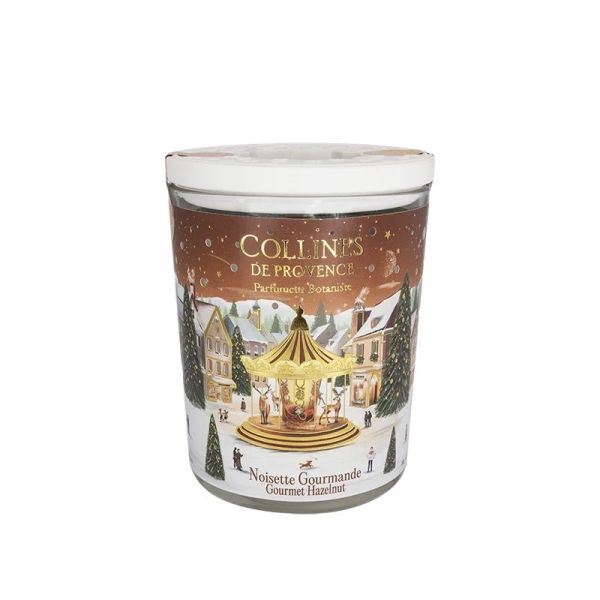 Bougie Parfumée Noël - Noisette Gourmande - 180 g