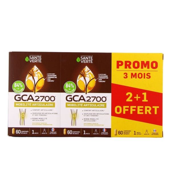 GCA 2700 - 3 x 60 comprimés