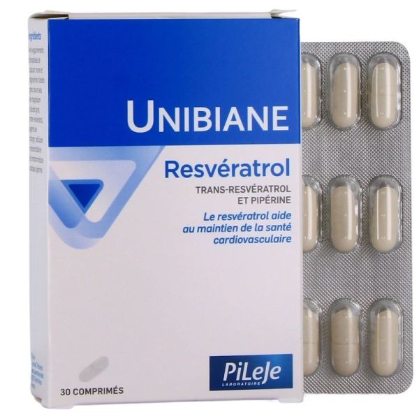 Resvératrol - 30 comprimés