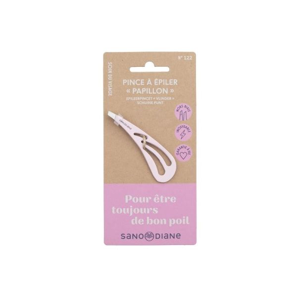 Sanodiane Pince à Épiler Papillon - Rose
