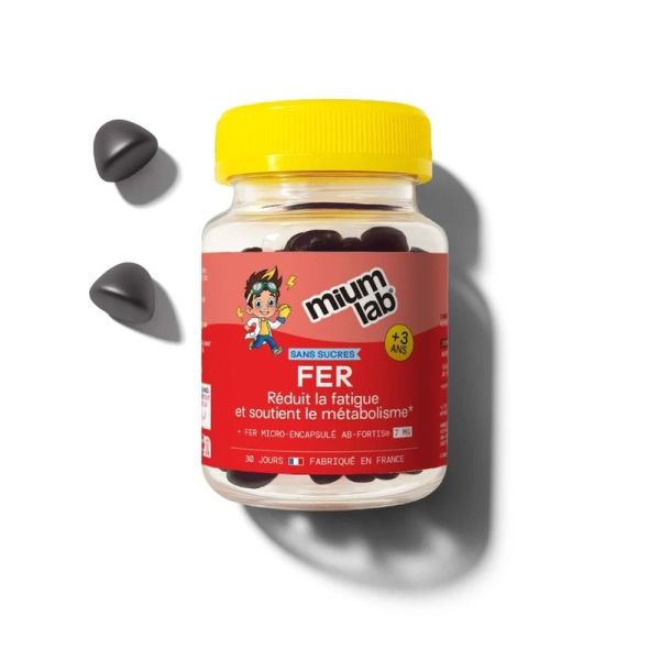 Fer enfants sans sucres - 30 gummies