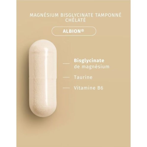 Bisglycinate de Magnésium - 90 gélules