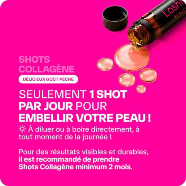 Shots Collagène 5000 mg - 14 jours