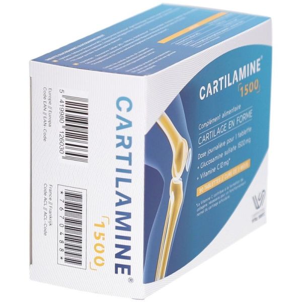 Cartilamine 1500 - Confort Articulaire - 90 comprimés
