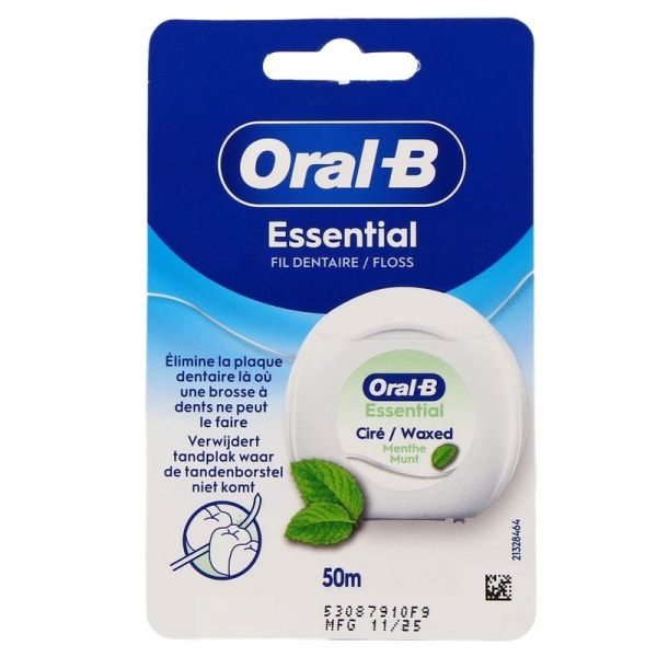 Fil dentaire Ciré Essential Floss - 50 m