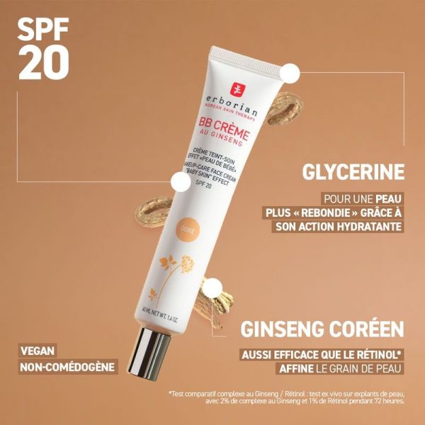 BB Crème au ginseng SPF 20 - Caramel - 15 ml