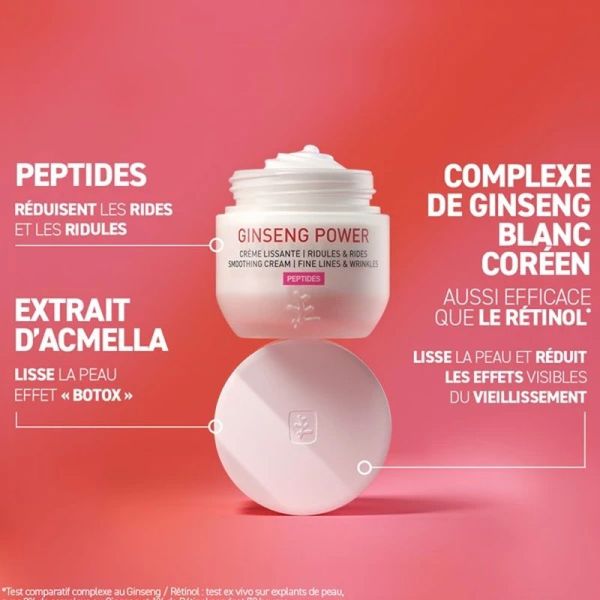 Ginseng Power Creme Lissante - 50 ml