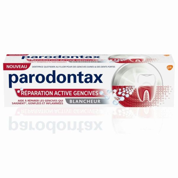Dentifrice Réparation Active Gencives - Menthe Fraîche - 2 x 75 ml