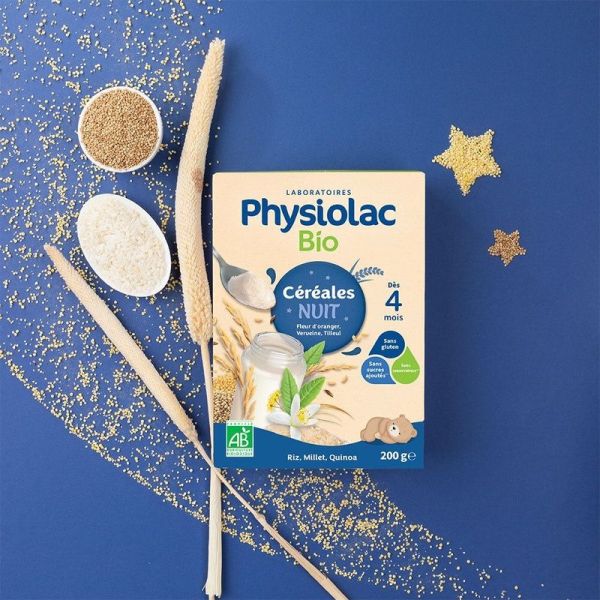 Bio Céréales Nuit Dès 4 Mois - 200 g