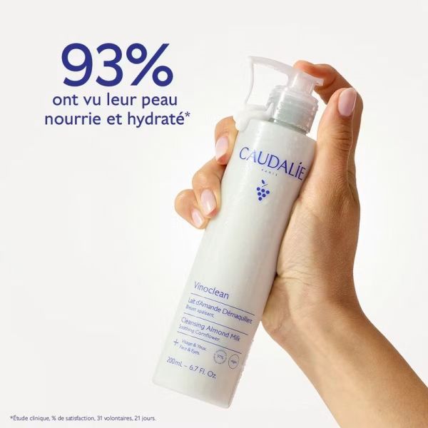Lait d'Amande Démaquillant Vinoclean - 400 ml