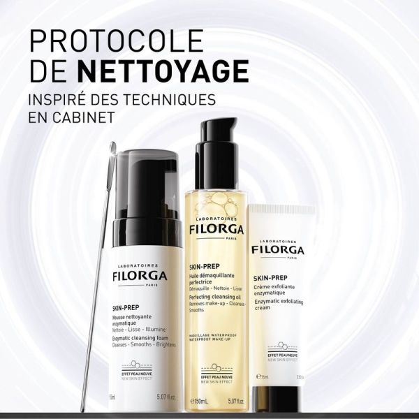 Mousse Nettoyante Enzymatique Skin-Prep - 2 x 150 ml