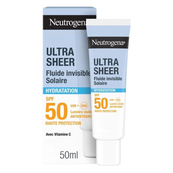 Ultra Sheer Fluide Invisible Hydratation SPF50 - 50 ml