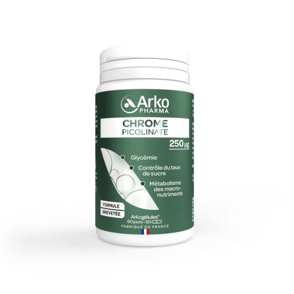 Chrome Picolinate Arkogélules - 60 gélules
