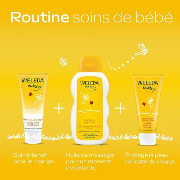 Creme hydratante Visage au Calendula - 50 ml