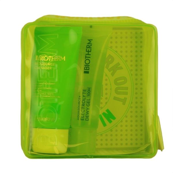 Coffret Nano Energy - Aquasource+ Electrolyte gel hydratant 30 ml + Biosource nettoyant moussant purifiant 50 ml