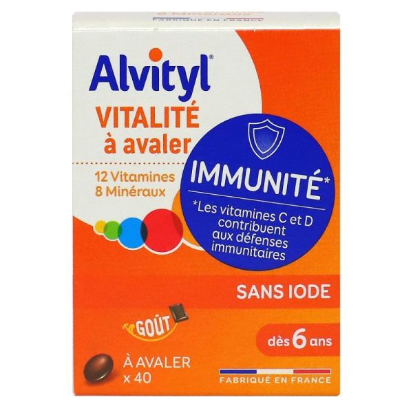 Alvityl Vitalite A  Avaler Cpr 40