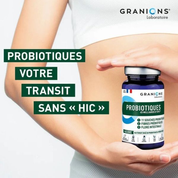 Probiotiques et Prébiotiques - 40 gélules gastro-résistantes