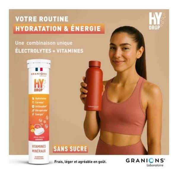 Hydrop Pastilles Hydratation - 20 comprimes