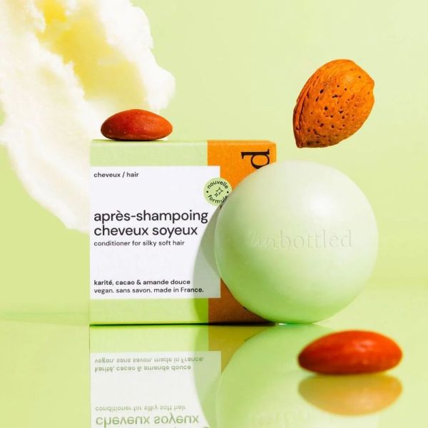 Après-shampoing solide cheveux soyeux - 50 g