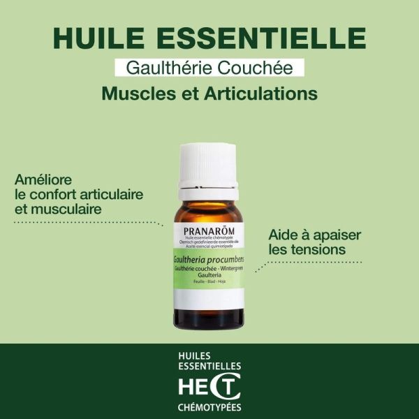 Huile Essentielle de Gaulthérie couchée - 10 ml
