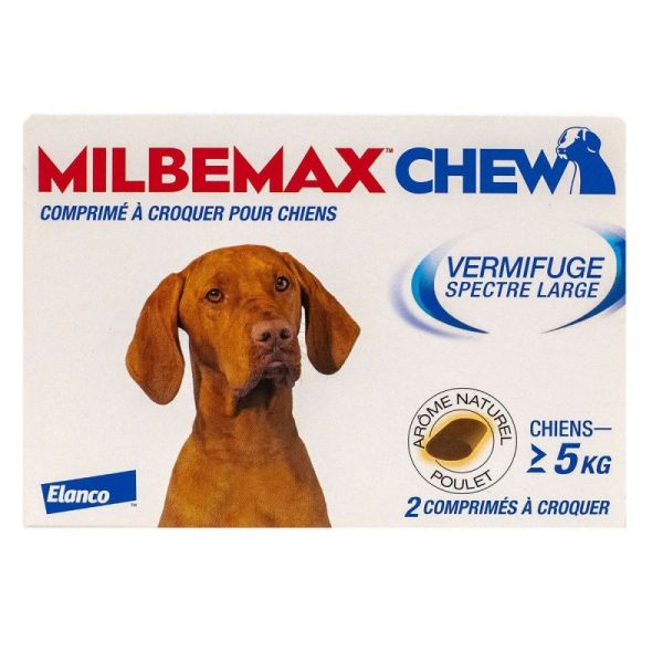 Milbemax Chien Chew B/2