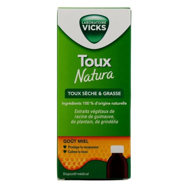 Vicks Toux Natura - sirop 140 ml