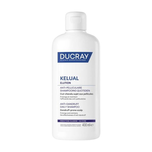 Kelual ELUTION Shampooing quotidien anti-pelliculaire - 400 ml