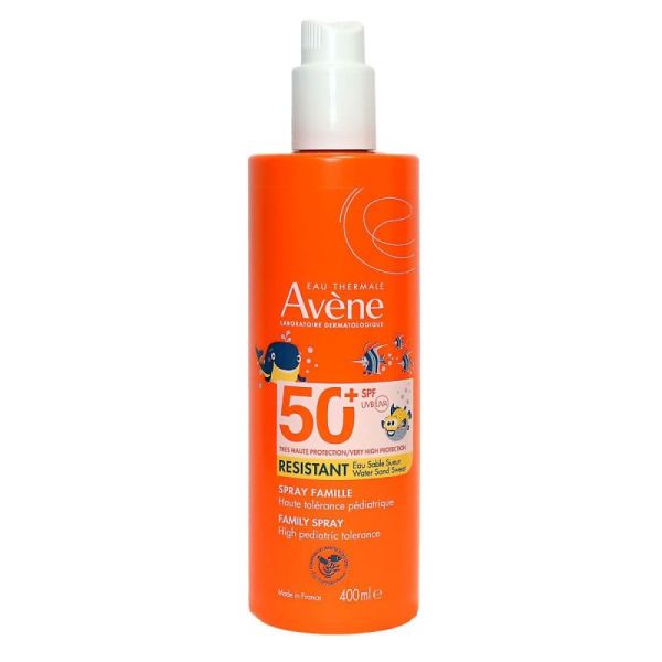 Solaire spray famille SPF50+ 400ml