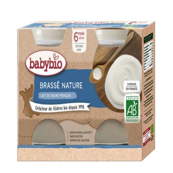 Vitbabybio Brasse Vache Nature 6M 2X130G