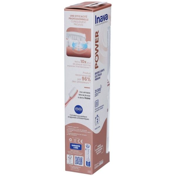Brosse à Dents Electrique Premium Rose POWER