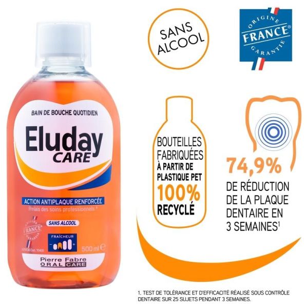 Eluday Care bain de bouche - 500 ml