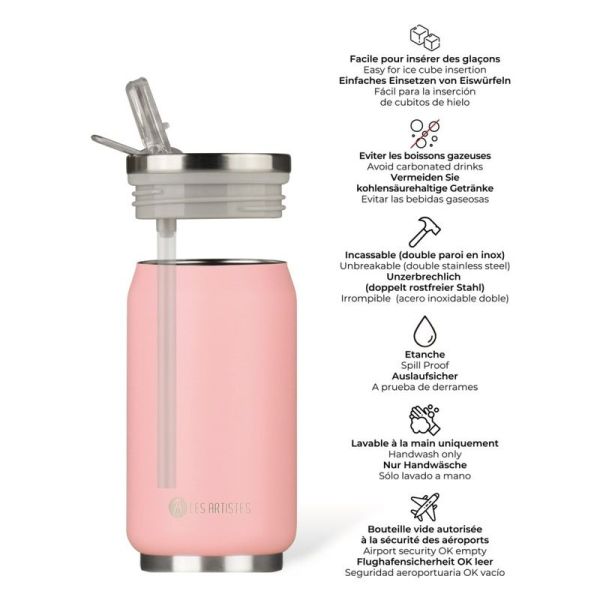 Canette isotherme Pink - 280 ml