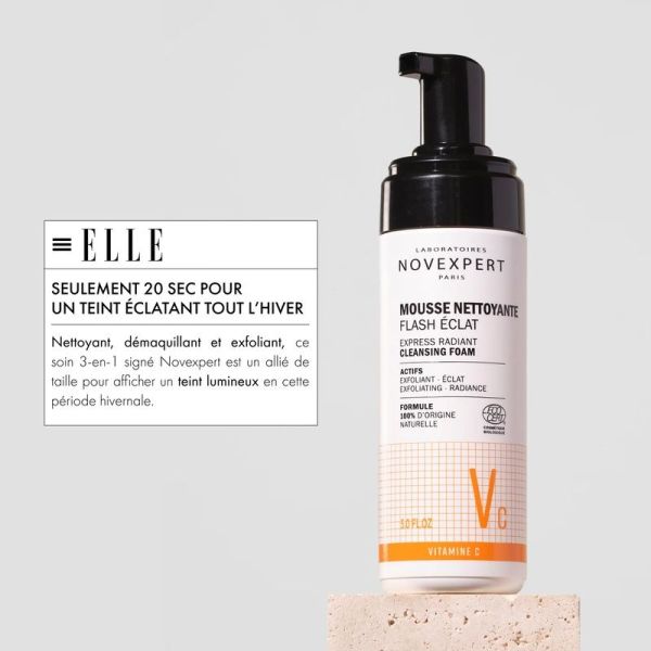 Mousse Nettoyante Flash Éclat - 150 ml