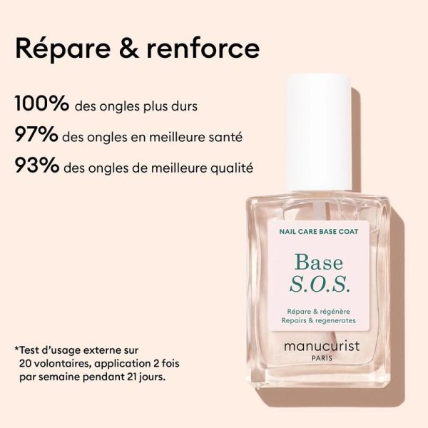 Coffret Cure réparatrice en 3 étapes - Base 15 ml, Masque 8 ml