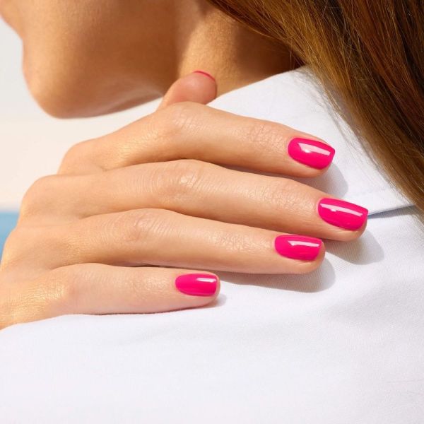 Manucurist Green Flash Vernis semi-permanent Neon Pink - 15 ml