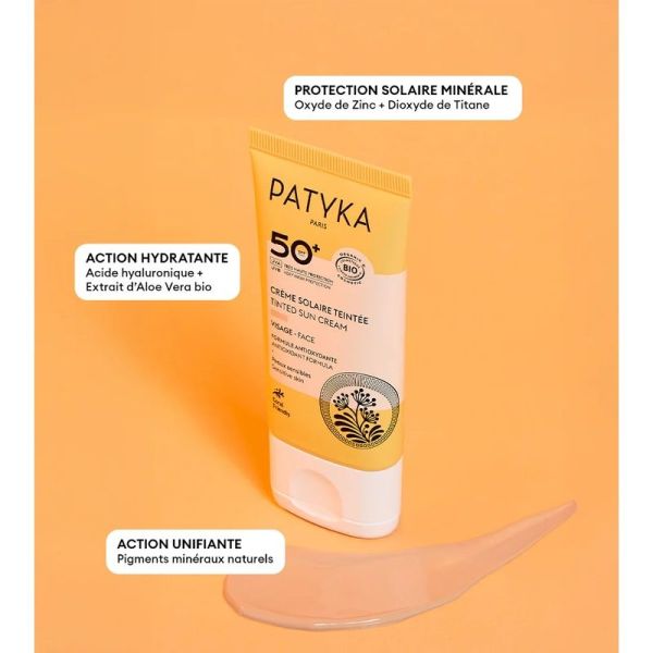 Crème Solaire Teintée Visage SPF50+ [Teinte Nude] - 40 ml