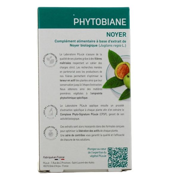 Phytobiane Noyer - 15 comprimés
