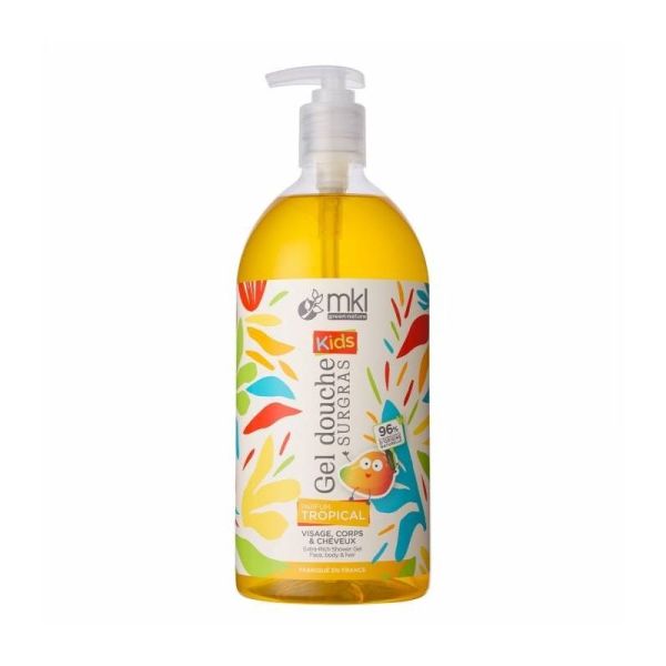 Mkl Gel Douche 1L Tropical Kids